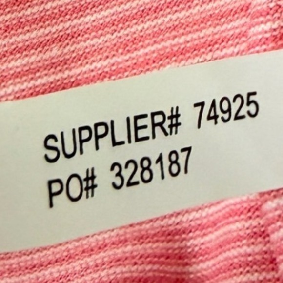 Polo Golf Ralph Lauren Pink Micro-Striped 100% Pima Cotton Polo Shirt Size L - Picture 8 of 11